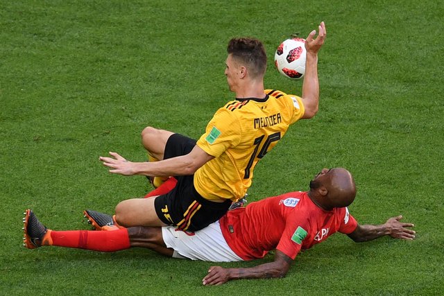 Бельгія обіграла Англію з рахунком 2: 0. Фото AFP