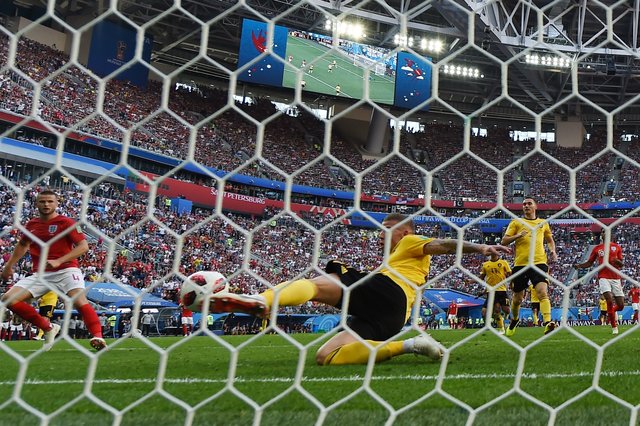 Бельгия обыграла Англию со счетом 2:0. Фото AFP