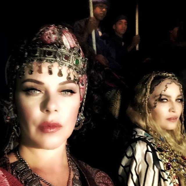 Мадонна и Дюби Мейзар | Фото: Фото: instagram.com/madonna
