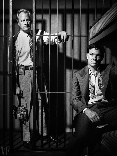 Джефф Дэниелс ("Призрачная башня"/"Забытые Богом") и Джейсон Бейтман ("Озарк") | Фото: Фото: Арт Стрейбер, Vanity Fair.