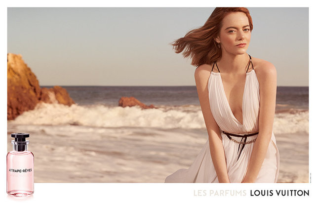Эмма Стоун в рекламе аромата Louis Vuitton | Фото: Фото: Louis Vuitton