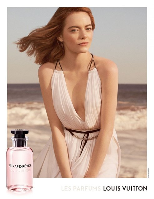 Эмма Стоун в рекламе аромата Louis Vuitton | Фото: Фото: Louis Vuitton