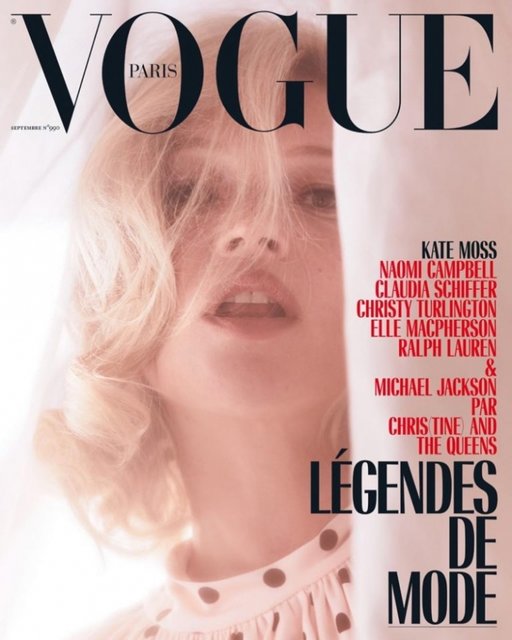 Кейт Мосс на обложке Vogue | Фото: Фото: Vogue