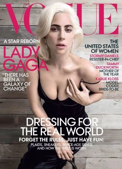 Леди Гага. Фото: Vogue