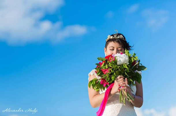 Незвичайне "самотнє" весілля. | Фото: Фото: Laëtitia Nguyen