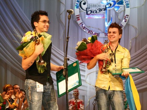 Лауреаты III премии – Пламен Патов (Болгария) и Владислав Левицкий (Украина)