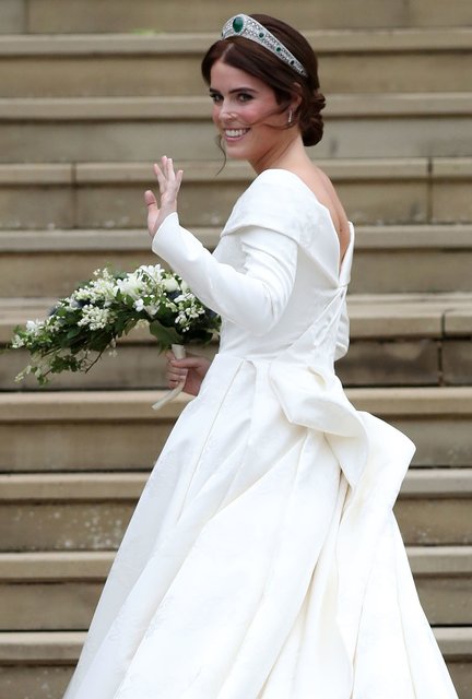 Свадебное платье принцессы Евгении | Фото: Фото: AFP