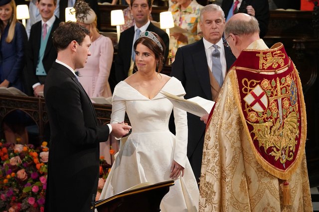 Свадебное платье принцессы Евгении | Фото: Фото: AFP