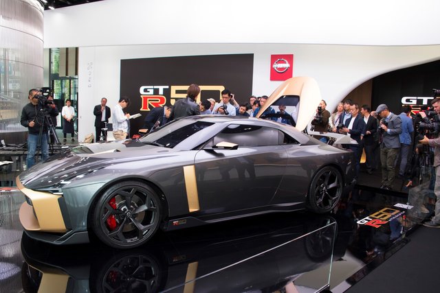 Nissan GT-R50 by Italdesign comes to Nissan Crossing