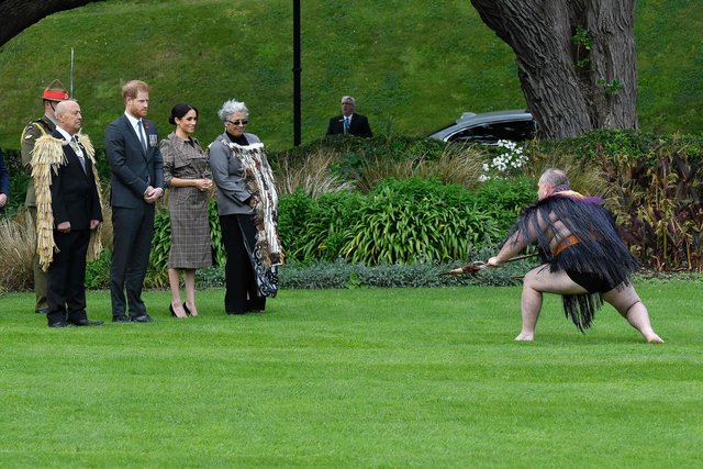 Герцог і герцогиня Сассекські в Новій Зеландії | Фото: Фото: AFP