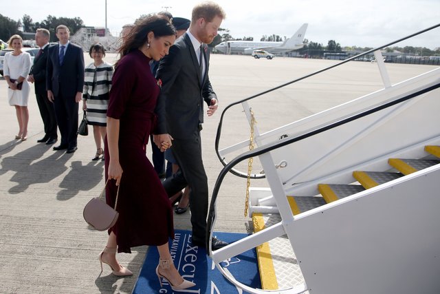 Принц Гарри и Меган Маркл покидают Австралию | Фото: Фото: AFP