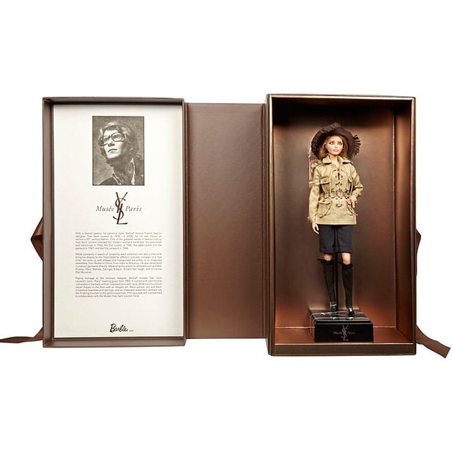 Производитель Барби Mattel создал куклы в образах Saint Laurent | Фото: Фото: Mattel