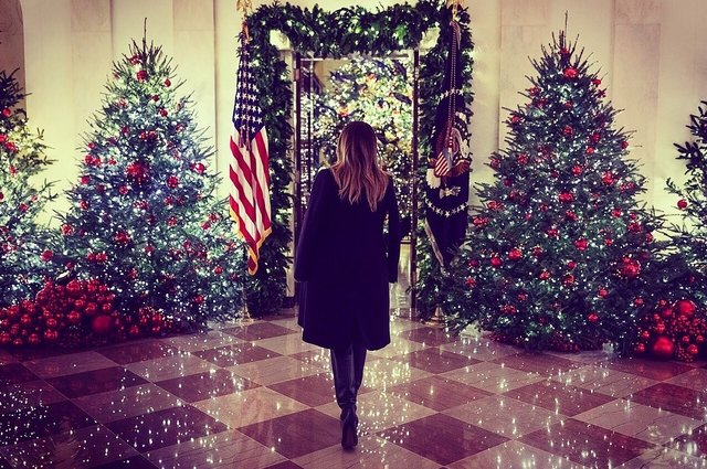 Мелания Трамп нарядила елку | Фото: Фото: instagram/flotus