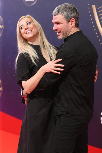 Арсен Мирзоян и Тоня Матвиенко на M1 Music Awards 2018  | Фото: Фото: Виталий Лазебник