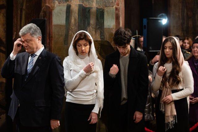 Марина Порошенко с семьей | Фото: Фото: president.gov.ua