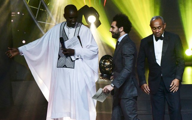 Мохамед Салах – кращий футболіст Африки 2018 року. Фото AFP
