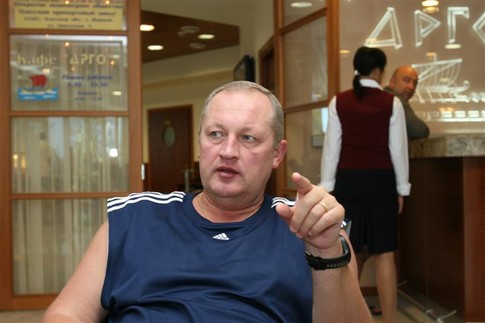 Главный тренер БК "Одесса" Виталий Лебединцев, фото А. Лесик