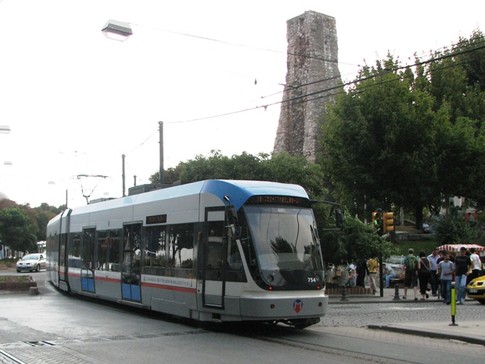 Стамбульский трамвай (фото А.Мазура)