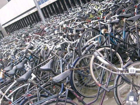 Амстердам – город велосипедистов