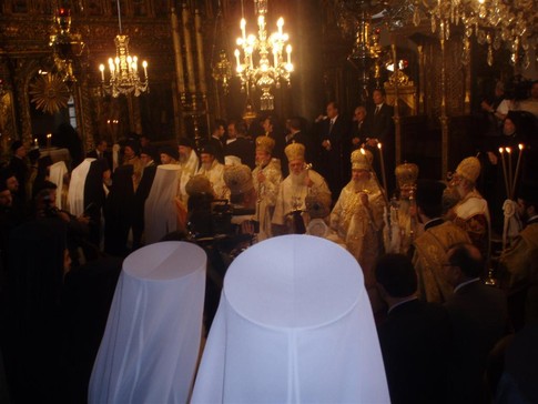 Божественная литургия. Впервые с 2000 года вместе молились 5 главных патриархов мирового православия