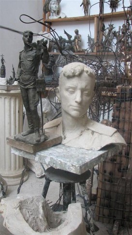 Памятник Давиду Гоцману, фото М. Мейзерский
