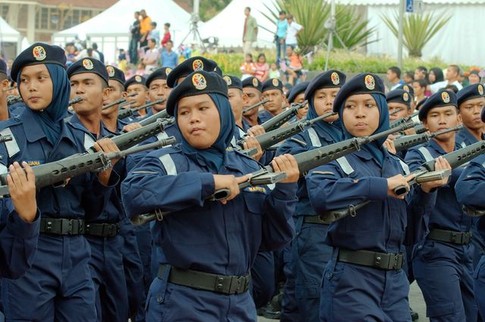 Военный парад в Куала-Лумпуре. Фото: А.Некрасов