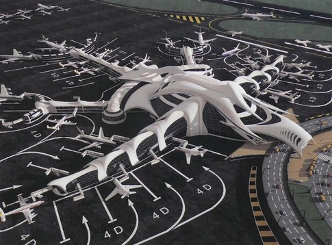 Футуристический аэропорт может стать реальностью, фото О. Шапаренко