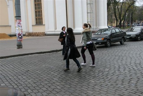 Соборка. Пешеходного перехода к главному храму Одессы нет, фото А. Лесик