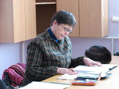 Учительница Игоря Логутина. Фото М. Львовски