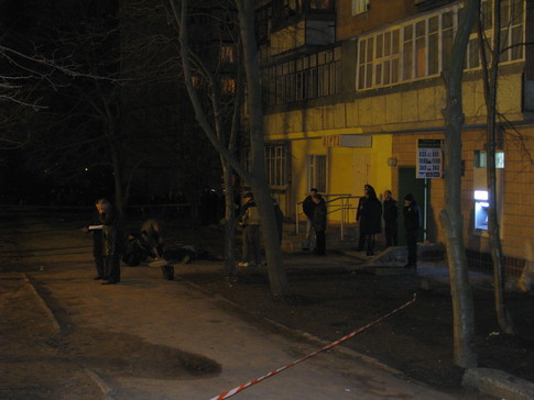 В Харькове напали на инкасатров, фото Ю.Агеевой 