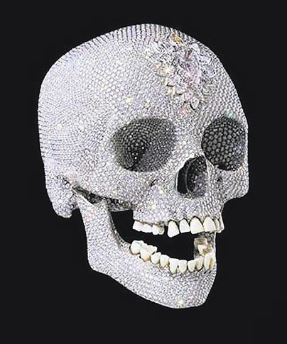 Херст создал платиновый череп с почти 9 тыс. бриллиантов