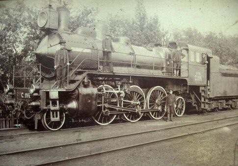Поезд, фото из архива музея ЮЖД