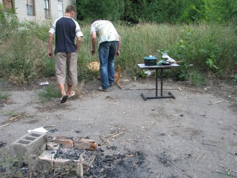 В Харькове военные живут в потемках, фото Л.Полишко