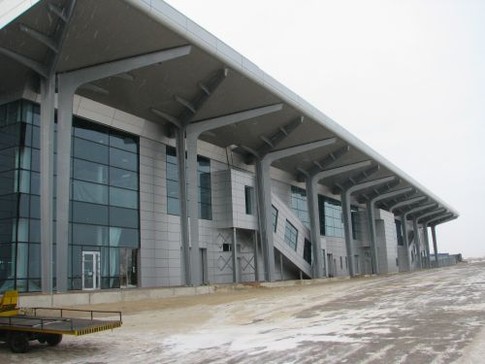 Харьковский аэропорт, новый терминал, фото Л. Полишко