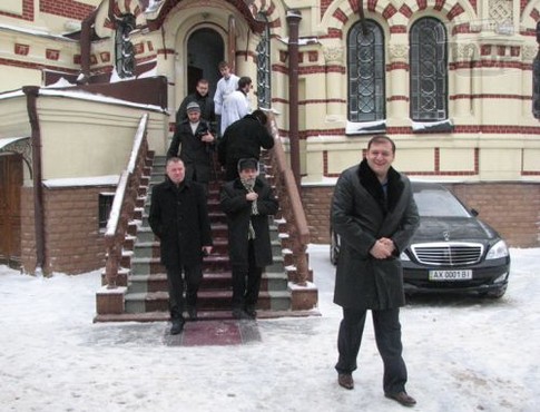 На Рождество мэр помолился в Благовещенском соборе, фото dozor.kharkov.ua