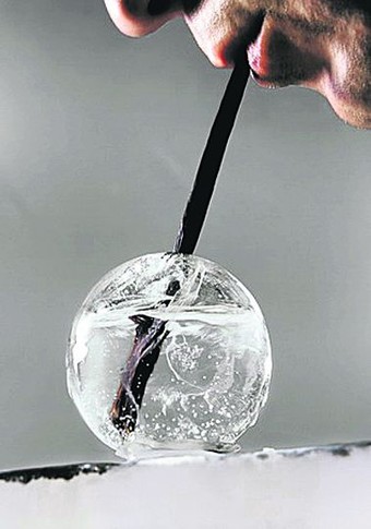Ванильный коктейль во льду. Фото elbulli.com