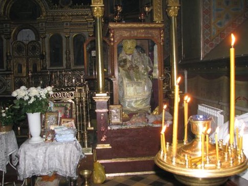Мощи святителя Афанасия, фото Ю. Тесленко