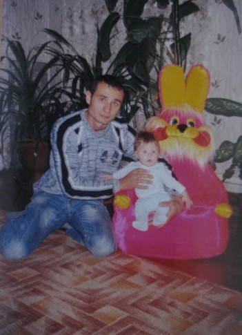Сергей Цыганко с дочкой Полиной, фото из семейного архива