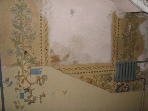 Дом на Мироносицкой, живопись Самокиша, фото Л. Полишко