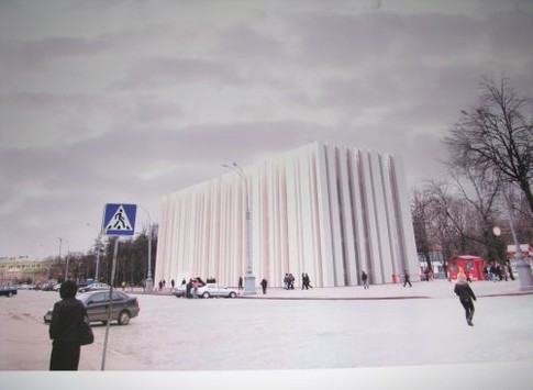 Проект библиотеки Кушнарева, фото Л. Полишко