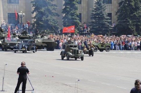 9 мая в Харькове, фото М. Кучнева