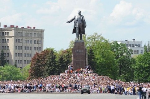 9 мая в Харькове, фото М. Кучнева