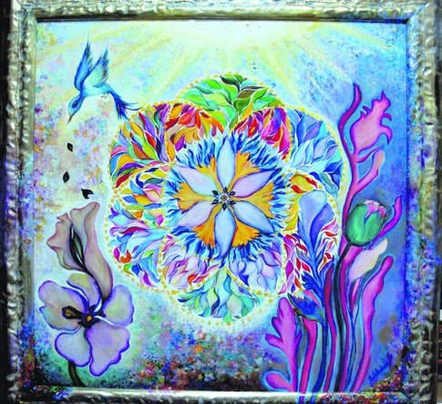 Картина Лихачевой. Любимая тема художницы — цветы