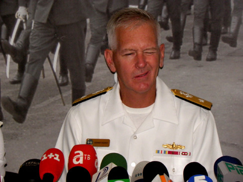 Американский адмирал. Фото О.Константинова