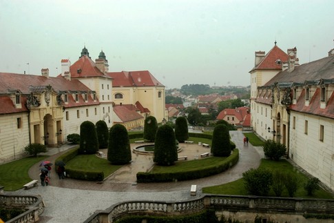 Дворец в Леднице (Чехия).<br />
Фото: А.Мазур