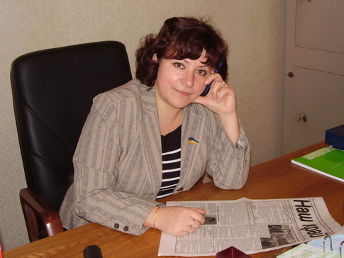 Глава Кегичевской райгосадминистрации  Жанна Чинкова, фото Сегодня 