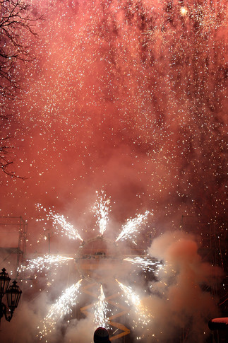 Фейерверк на Думской площади. Фото В. Павлов