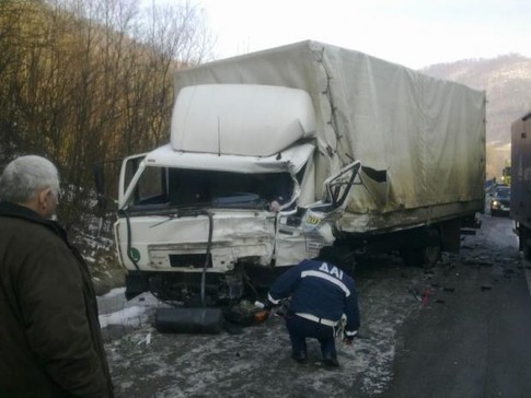 Водитель МАН от полученных травм скончался почти сразу. Фото Gazeta.ua