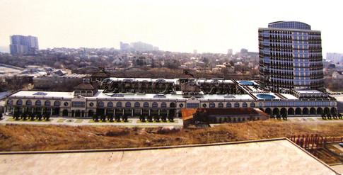 Вид с крыши Аркадиевского дворца
