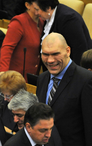 Николай Валуев стал депутатом Госдумы. Фото AFP